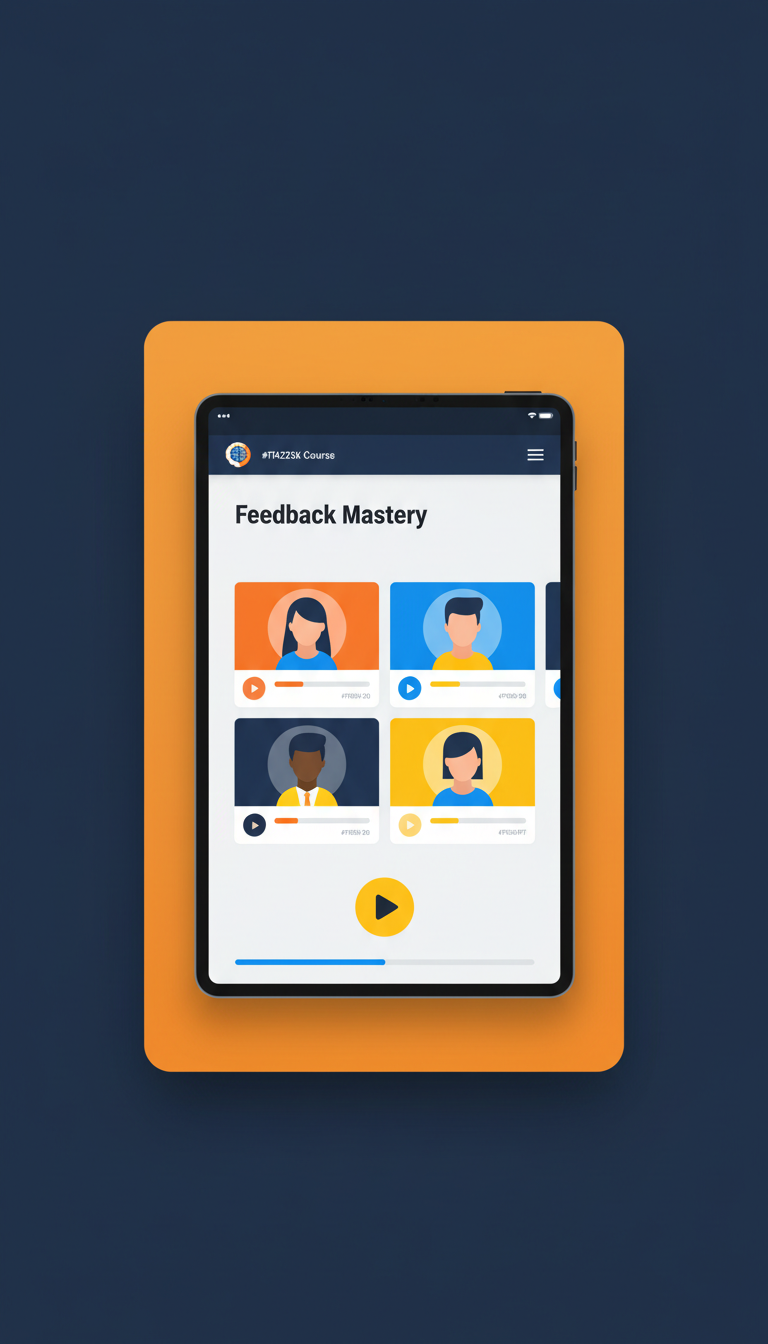 QuickSkills: feedback mastery video lesson